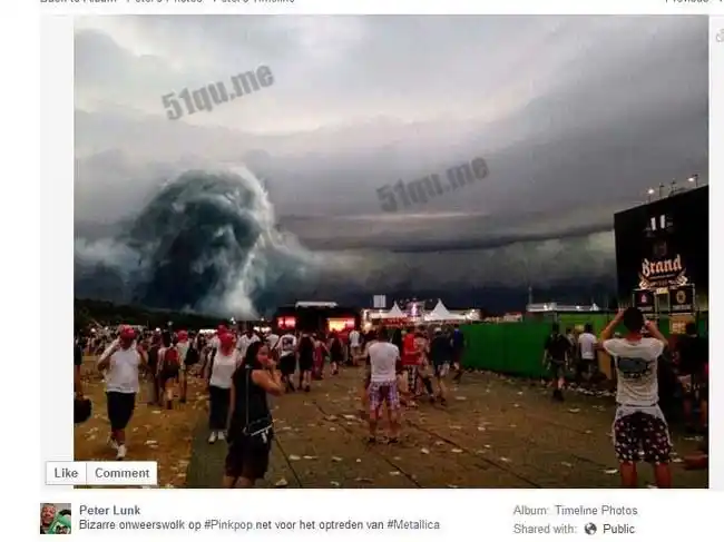 世界上出现过的一些奇怪的怪云