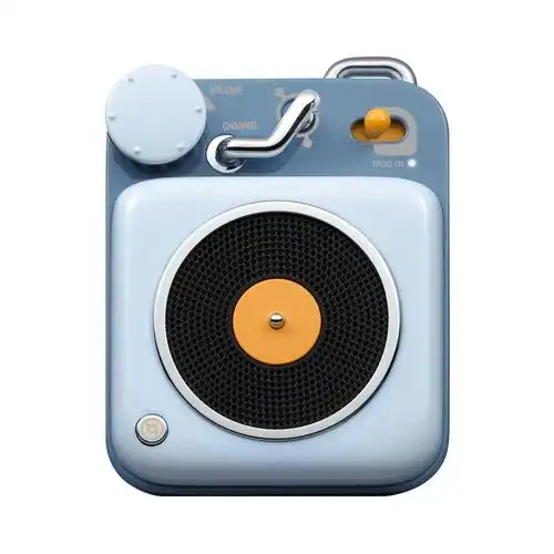 猫王音响mwp1原子唱机b612童心蓝便携式复古蓝牙音箱迷你小音响新款