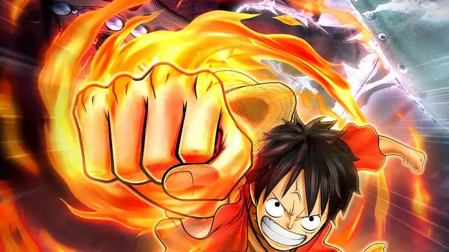 海贼王迎风航行的路飞桌面壁纸