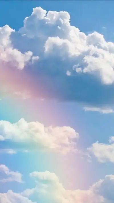 天空/彩虹/ins/壁纸/治愈/侵权删