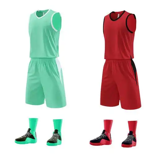 篮球服印制儿童球衣男比赛队服联赛高中大学生训练服速干运动背心