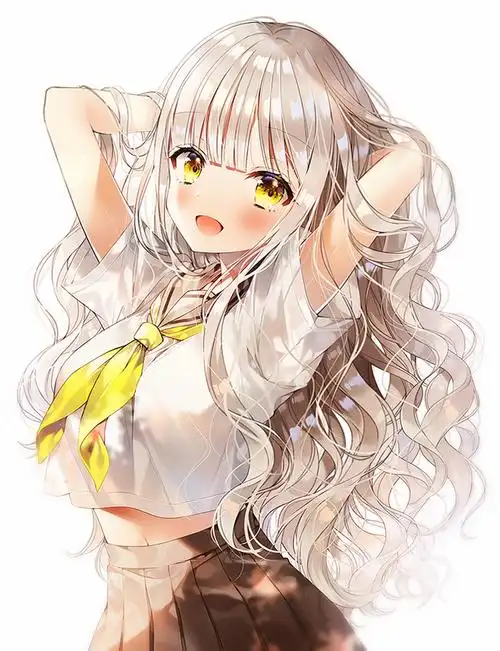 日本二次元动漫画师"weri"纯手绘的美少女插画壁纸,画风不错的