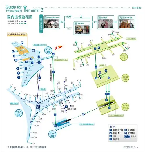 北京首都t3有登机口吗