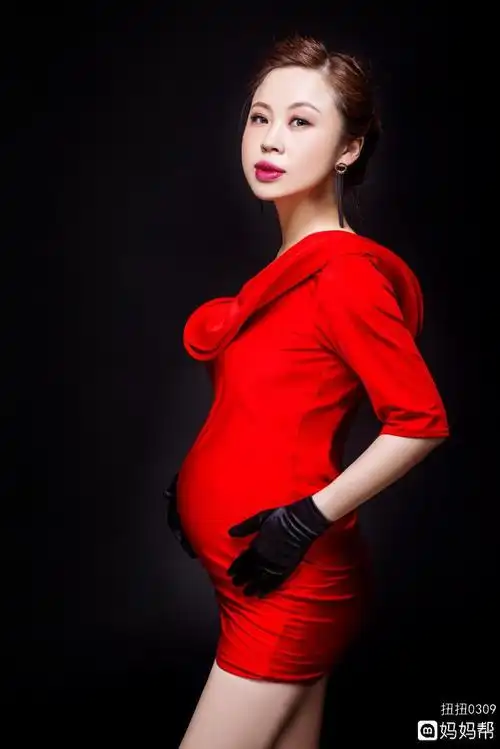 冒着高温,取回的孕肚照,还算凑合吧 - 吉林妈妈帮 - 妈妈帮