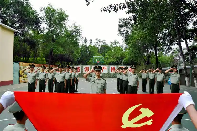 七月的党旗高高飘扬