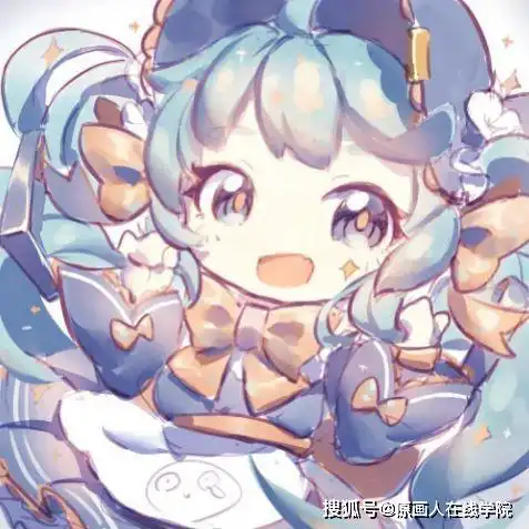 原画人二次元插画教程萌萌的q版头像画法