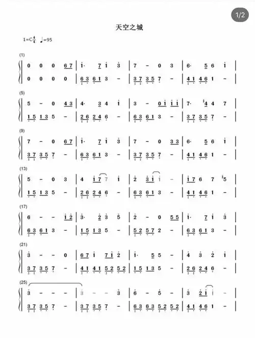 简单易上手的三首钢琴曲简谱分享