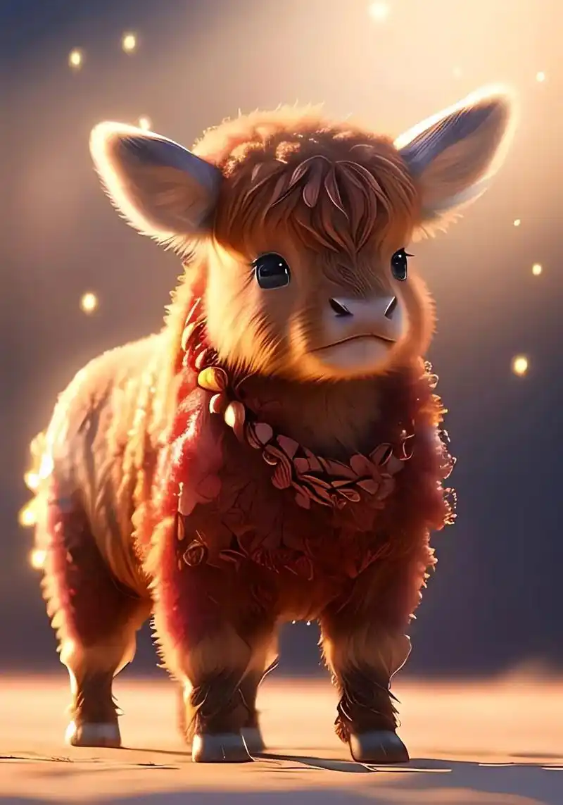 可爱的牛牛图片#治愈系 #萌化了 #小牛犊 #来 - 抖音