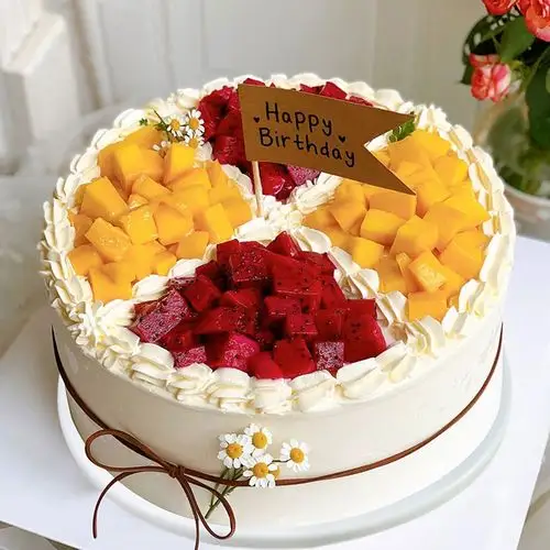 2021新款塑胶仿真蛋糕模型欧式水果草莓卡通橱窗网红样品道具镀制