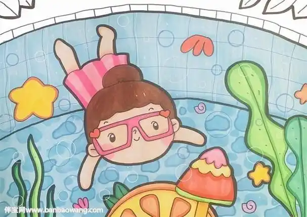 夏天怎么画简单好看