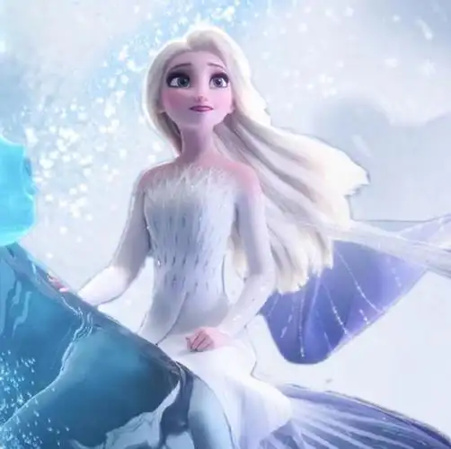 冰雪奇缘头像背景予诺