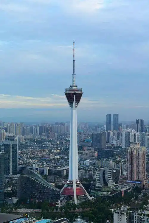 秒成都339天府熊猫塔观光单人票~360°俯瞰蓉城夜景,打卡网红地标,与