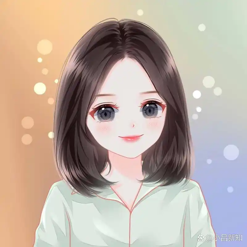 少女头像# #漫画头像# #手绘头像# #微信頭像