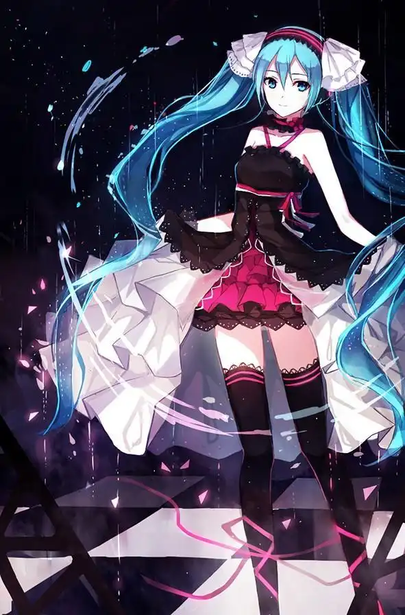 二次元少女初音未来高清动漫壁纸图片