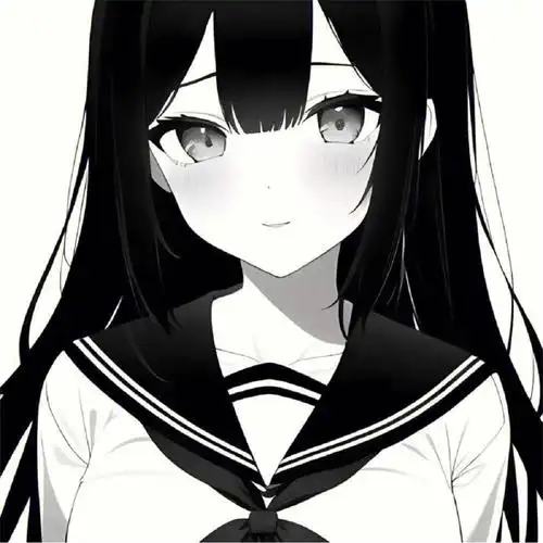 动漫头像:高质黑白日漫女生头像 - 知乎