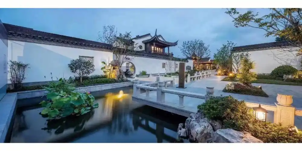 杭州余杭绿城开发中式合院