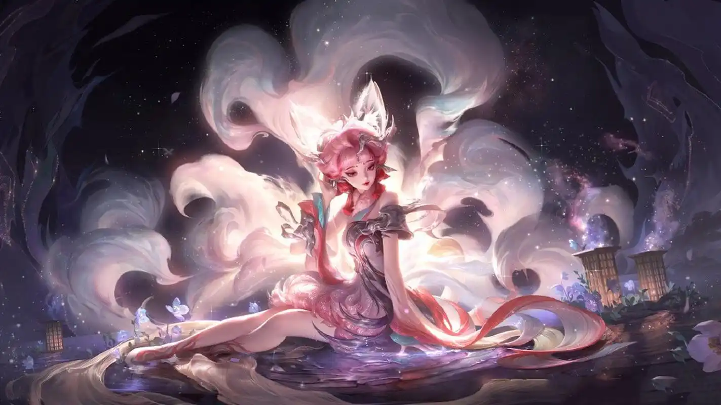 王者荣耀妲己-九尾狐海报原画[爱你]