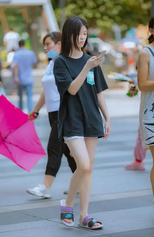 街拍|步行街上的小仙女们