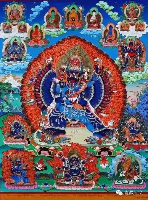 藏传佛教五大金刚本尊简介(有图有文字)