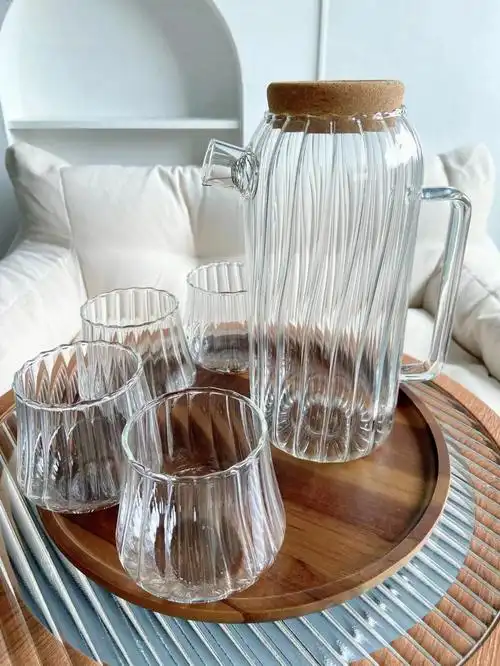 日式玻璃水壶套装平价简约实用好看60