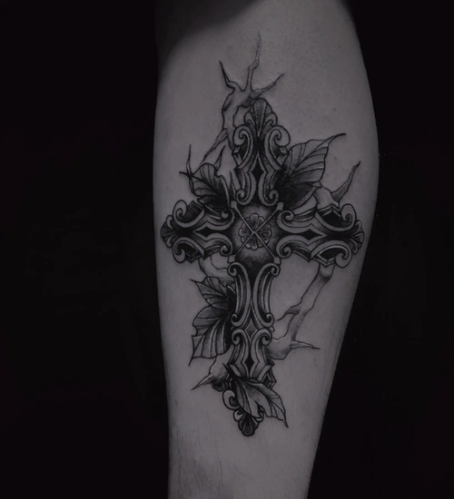 最新十字架纹身图案大全