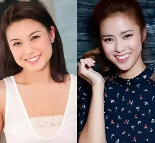 盘点tvb那些神奇撞脸的女艺人:她们明明没血缘胜似母女姐妹花?