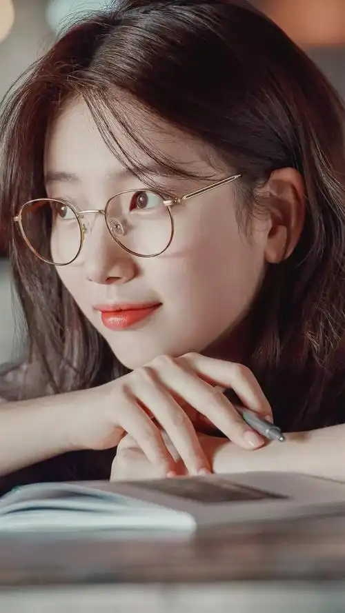 秀智秋季写真校园风 戴眼镜似清纯大学生_国家有关 : 来源:韩娱明星