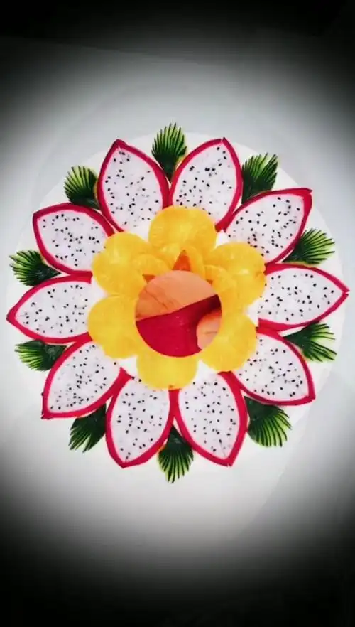 火龙果拼盘,你可以学会的