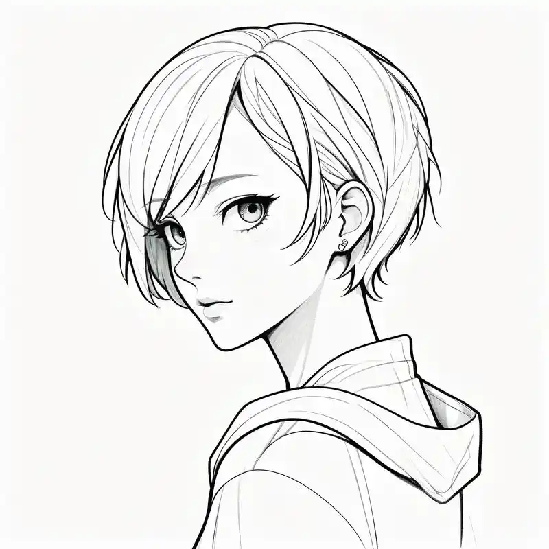 这些头像,就是为那些喜欢短发,敢于展现自我的女生们准备的.