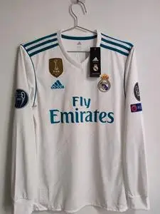 皇马球衣1718长袖