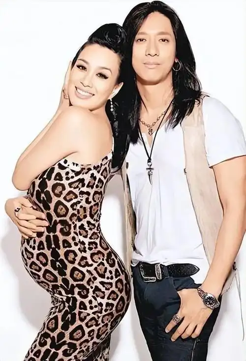 在钟丽缇生下两个孩子以