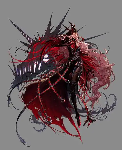 dnf:女鬼剑三觉全身超清立绘 剑魔成单.