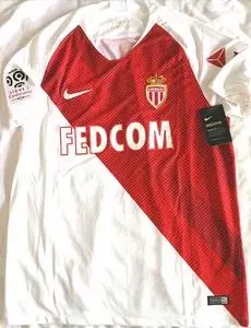 2018-2019赛季法甲摩纳哥主场球衣,l码