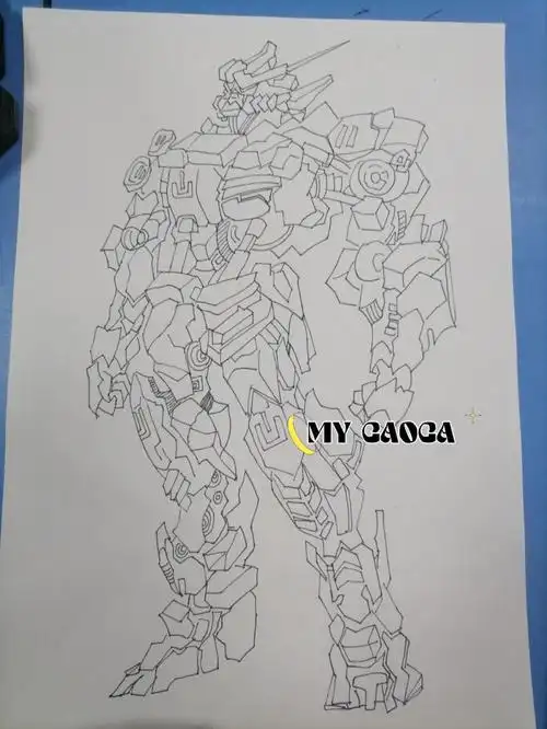 画一个高达你会开心吗