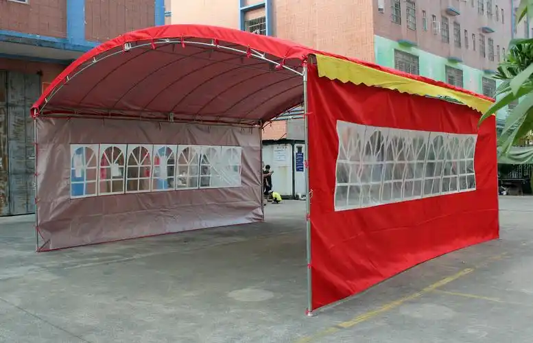 农村流动酒席帐篷 摆台婚庆户外餐饮喜棚 大排档遮阳婚宴红白喜事