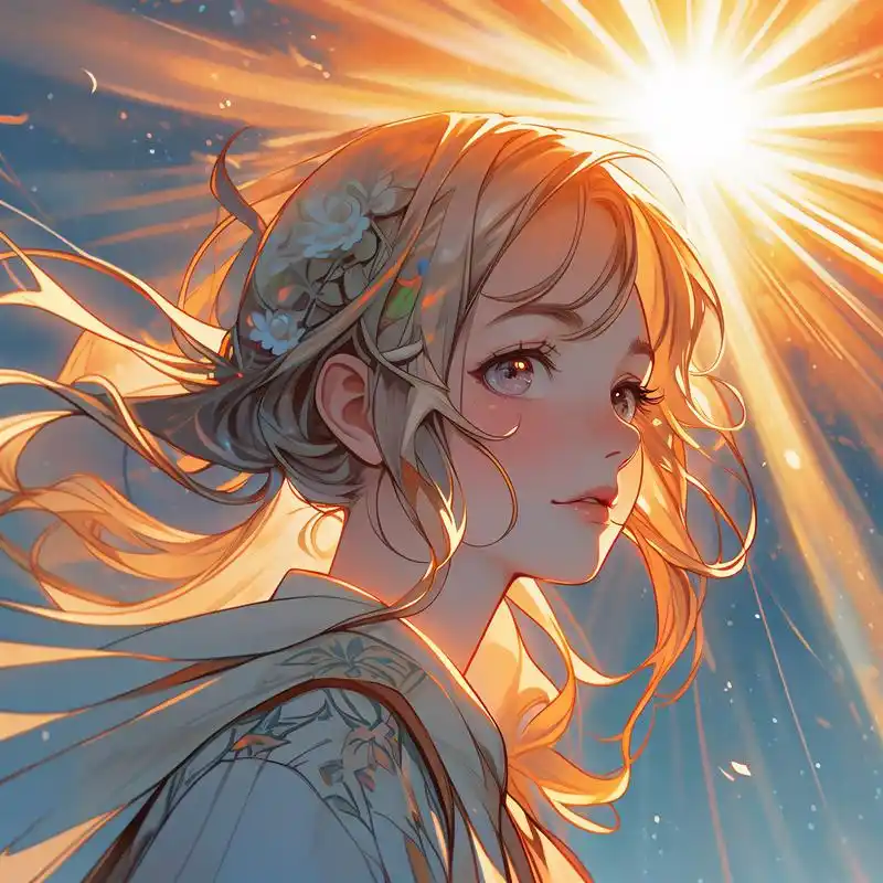 阳光治愈系头像99温柔又美好