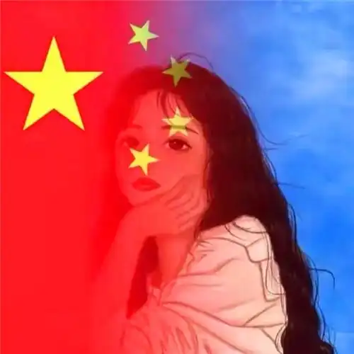 五星红旗图片高清大图头像 好看的中国红微信头像