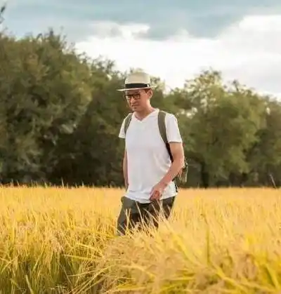 如今的周杰已经淡出娱乐圈很长时间了,转行做"农夫",有了自己的农场