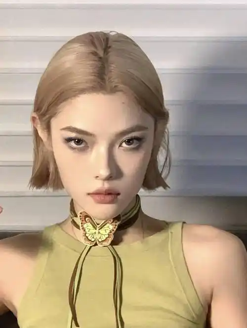 杀疯了的金色短发_发型_crazy_时尚