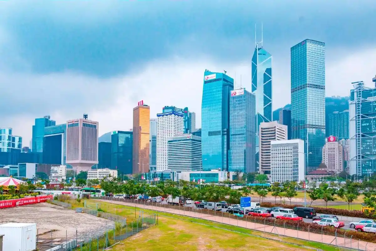 香港太平山风景.