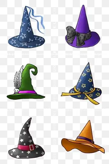 魔法帽 图片素材