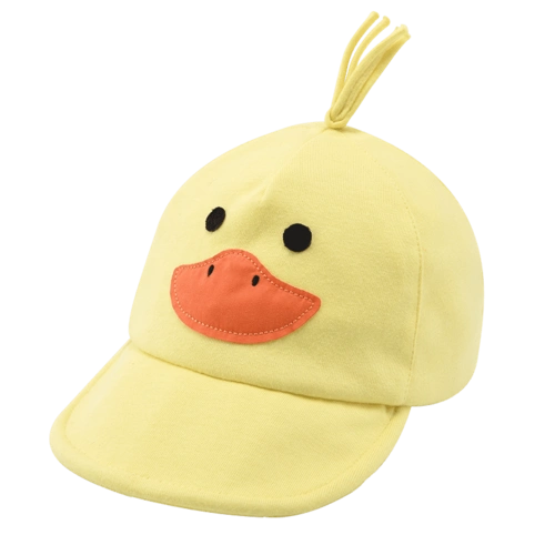 宝宝帽子春秋季纯棉鸭舌帽01-3岁婴幼儿秋冬款男女儿童卡通棒球帽