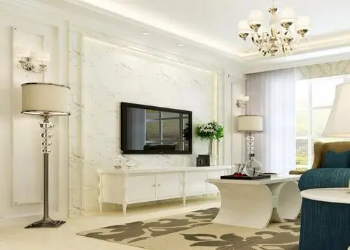 云端壁纸 有你的电视背景墙设计请注意查收