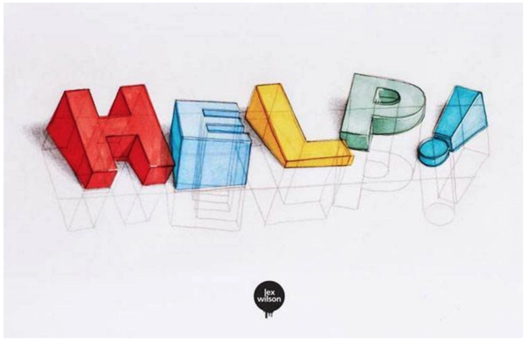 字体设计有不同的类别,手绘艺术是一门古老的艺术形式上海/艺术工作者