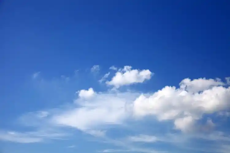 蓝天白云图片自然风景蓝天白云