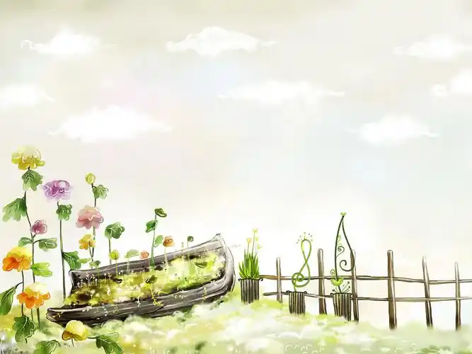 清新淡雅背景大图,风景-回车桌面