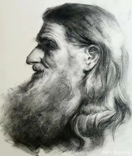 看了这九张优秀素描头像作品,你一定有所收获