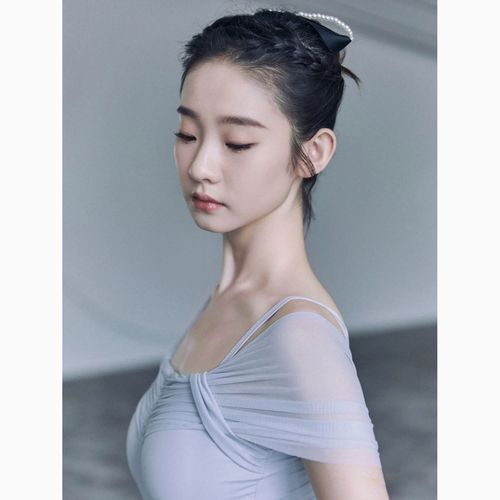 张艺凡同款舞蹈服体操服女成人吊带形体服芭蕾舞练功服艺考舞蹈生