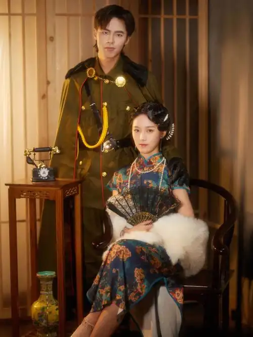 湛江军阀旗袍情侣写真预告湛江拍照