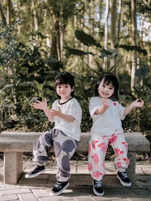 龙凤胎～❤️你会也儿女双全有一对小可爱